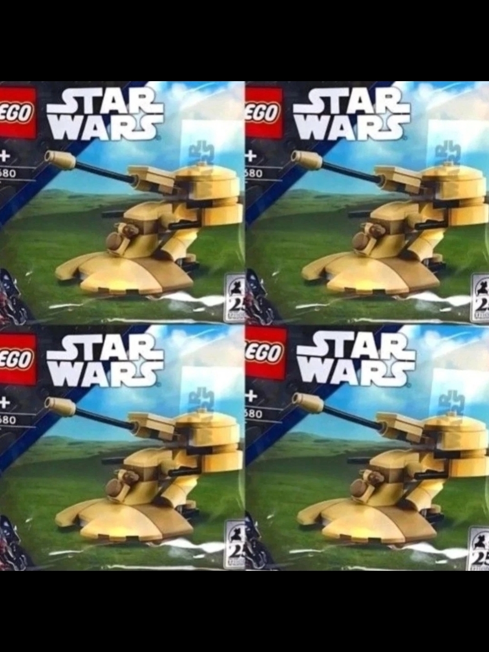 LEGO Star Wars AAT 30680 Polybag 4 Sets